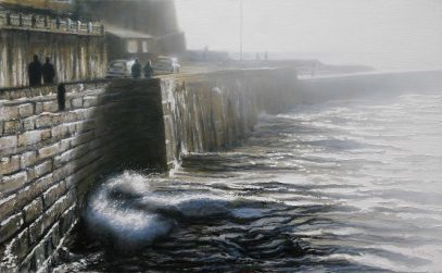 porthleven pier by Andrew Giddens