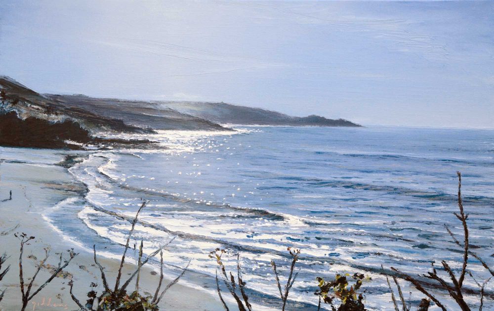 cornish beach paintings